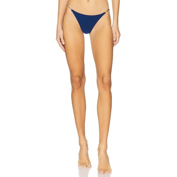 Shani Shemer Tyro Bikini Bottom - XS - Blue Opal - Picture 1 of 5